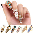 12Pcs/Lot Nail Ring Fashion Jewelry Butterfly Glamour Crown Flower Crystal