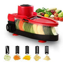 Mandoline Slicer - Upgraded Adjustable Vegetable Slicer with 5 Blades Peele Q3J5