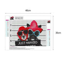 5D DIY Full Drill Diamond Painting Dog Cross Stitch Embroidery Mosaic Kit