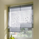 Rod Pocket Window Curtain Sheer Voile Bedroom Kitchen Balcony 80x100cm Grey