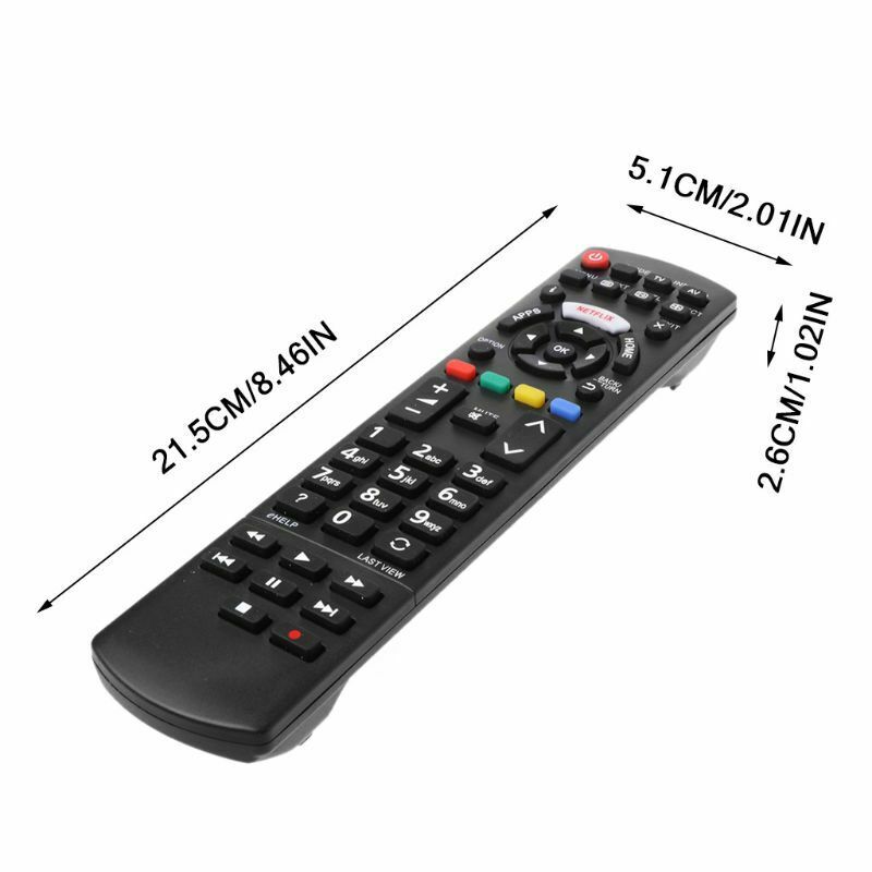 Remote Control Controller Replacement for Panasonic Smart LED TV Netflix Buttons