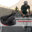 Bicycle Seat Saddle MTB Mountain Bike Thicken Soft Cushion+ Install Tools