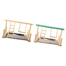 2pcs Portable Bird Play Stand Parrot Playground Playgym