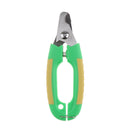 2PCS Pet Dog Cat Alloy Nail Clipper Trimmer for Small Animals Lock Green L