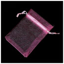 10 PCS 7x9cm Organza Jewelry Candy Gift Pouch Bags Wedding Xmas Favors Pink G6Z1