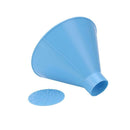 Cone Shaped Scrape Windshield Ice Scraper Funnel Remover (Blue 14.5cm)
