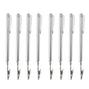 8 Pieces Antenna Telescopic Rod Extendable Crocodile Clip For Electric Tool