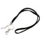 New Bling Crystal Rhinestone Lanyard Id Badge Keychain Card Holder-Black H4L9