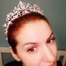 Bridal Bridesmaid Wedding Prom Crystal Rhinestone Diaman Gifts Tiara Crown P2P4