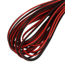 22 GAUGE 8M RED BLACK ZIP WIRE AWG CABLE POWER GROUND STRANDED tinned coppe T2H9