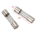 10Pcs 250V 0.2A 200mA Quick Fast Blow Glass Fuses Tubes 5mm x 20mm X6J7