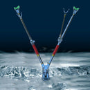 Fishing Tool Telescopic Fishing Rod Rack Folding Stainless Steel Holder Han