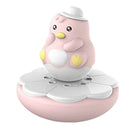 Cute Chick Tumbler Magnetic Catch Insects Game Kids Development Toys Pink