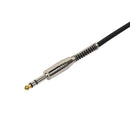 3P XLR Male Jack to 1/4" 6.35mm Female Plug Stereo Microphone Cable Adapter