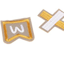 26X/Set Embroidered Letter Iron On Sew On Patches Badge Fabric Applique Craft TO