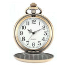 Quartz Pocket Watch, Analog, Bronze Box, with Dragon series WPK062 U9O3