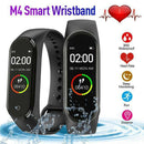 M4 Smart Watch Band,Heart Rate Blood Pressure Monitor Tracker Fitness Wristband