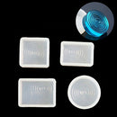 4 Designs Water Ripple Silicone Jewelry Pendant Mold Casting Mould Jewelry