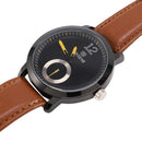 Skone Fashion Stainless Steel Quartz Ultra Thin Men's Wrist Watch
