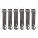 1 Set 6 Kayak Canoe Paddle Spring Snap Button Clips Tent Pole Retaining Clips