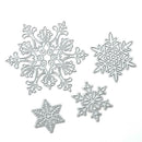 4pcs Christmas Snowflake Scrapbooking Album Paper Card Diary Hand Craft