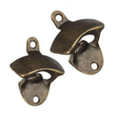 3pcs Wall Mounted Beer Wine Bottle Cap Catcher Bar Mountable Zinc alloy Ope C3K4