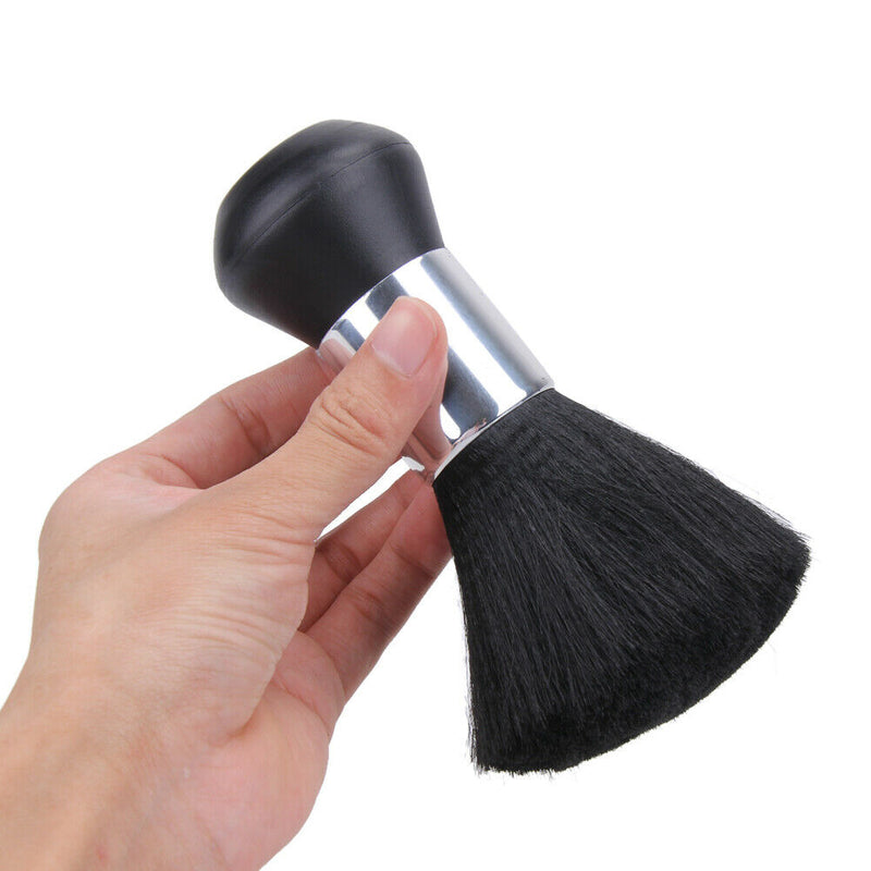 Barber Neck Duster Soft Brush Hairdressing Hair Cutting Salon Stylist Black A