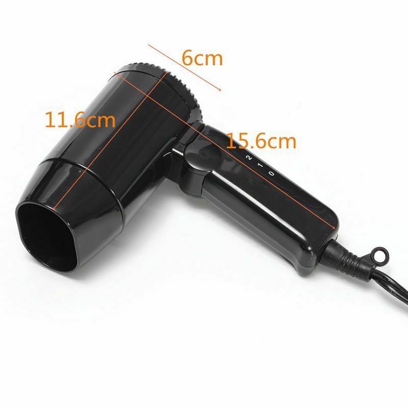 Car Hair Blow Dryer Heat Dc12V 216W Portable Foldable Blower Hot Wind For T V1E7