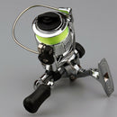 Mini 100 Pocket Spinning Fishing Reel Fishing Tackle Small Spinning Reel 4.