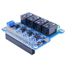 1Pcs Raspberry Pi Power Relay Board Expansion Module Shield Supports Rpi A+/E1S6