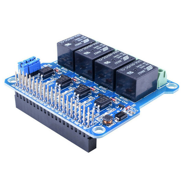 1Pcs Raspberry Pi Power Relay Board Expansion Module Shield Supports Rpi A+/E1S6