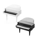 Black creative piano modeling keys fruit fork home dessert cake fruit fork  C2X8