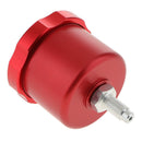 Auto Car Drift Hydraulic Hand Brake Oil Tank Fluid Reservoir E-Brake Red 74x88mm
