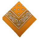 Polyester-cotton Bandana Hairwrap Headband Double Sided Head Wrap Scarf Pai W2D3