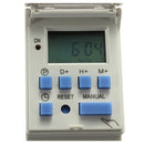 New DIN Rail Time Relay Switch Digital LCD Power Programmable Timer DC 12V  K3L6