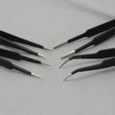 Professional 4PCS Antistatic Tweezers Repair Tools Kit For Electronics Implement