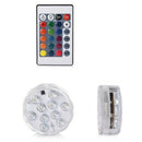 2 Pieces Remote control waterproof diving lights Underwater Lights LED Mult W6O5