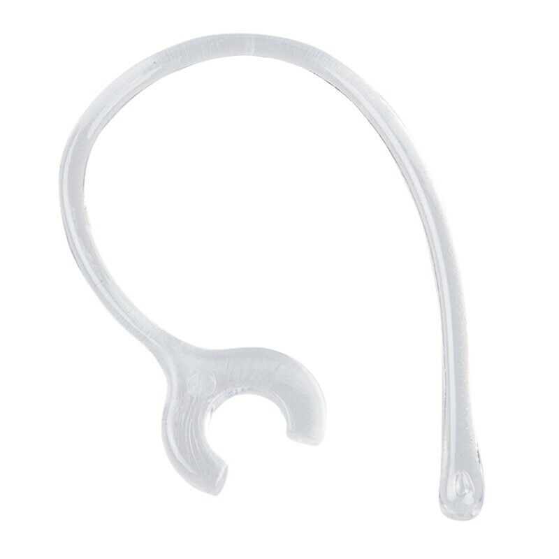 5x Universal Small Clamp Bluetooth Ear Hook Loop Clip Replacement Clear C7U3