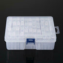 Transparent Diamond Painting Box for Jewelry Nail Art Container (42 Slots)