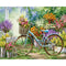 Frameless Painting By Numbers DIY Bicycle Hand Painted Canvas Oil Picture