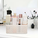 Cosmetics Storage Box, Skin Care Makeup Organizer Display Case, in Rattan A