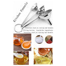 3-in-1 Kitchen Stainless Steel Funnels Oil Liquid Spices Powder Funnels S/M/L