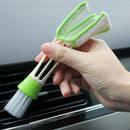 Wholesale Double-Head Car Air-condition Clean Brush Outlet Computer Clean Tools