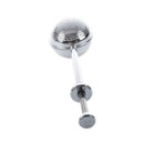 Strainer / infuser / tea spoon shaped ball style push