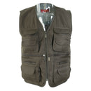Men Fly Fishing Vest Multi-Pocket Vest Quick-Dry Jacket 3XL Army Green