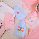 350ML Cartoon Animal And Flower Plush Hand Warmers Bag PVC Hot Water Bottle