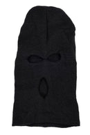 Black Acrylic Military Three Holes Balaclava Helme