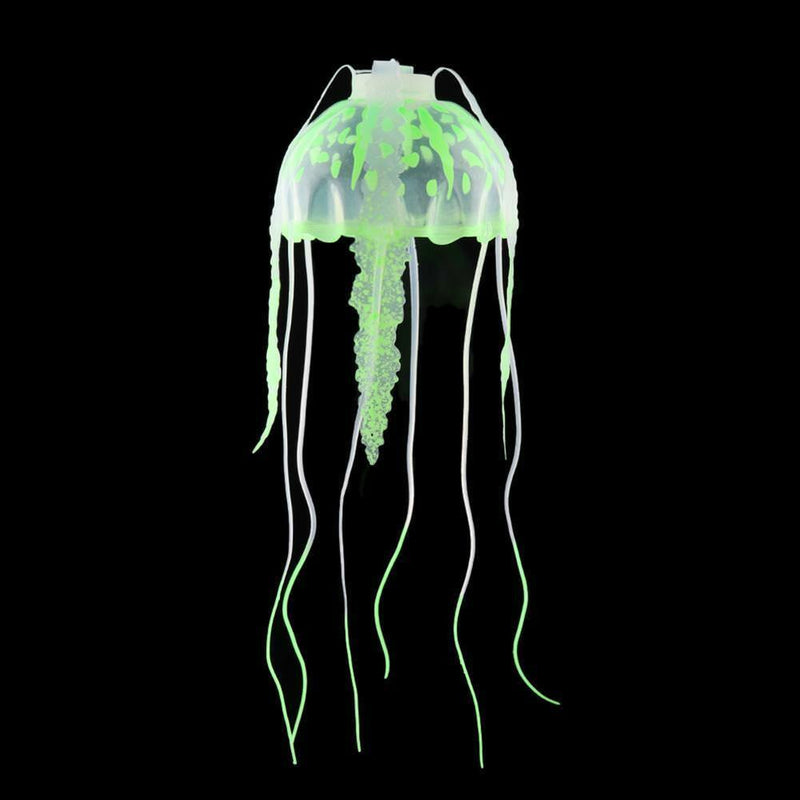 Bright Jellyfish Aquarium Fish Tank Decoration Animal Ornament Accessories