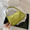 Nylon Casual Women Handbag Female Solid Underarm Shoulder Bag (Army Green)