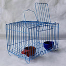 Bird Parrot Pet Cage Aviary Plastic Round Food Feeding Cup Supplies -AU Sale